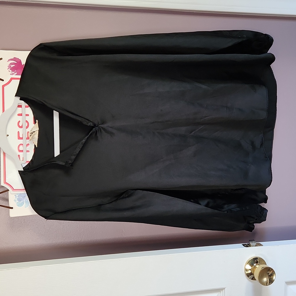 Vintage Black Blouse